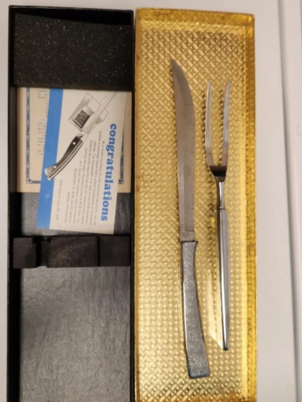 Vintage Carvel Hall Carving Cutlery